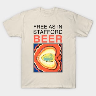 Free as in Stafford Beer (Designing Freedom) T-Shirt